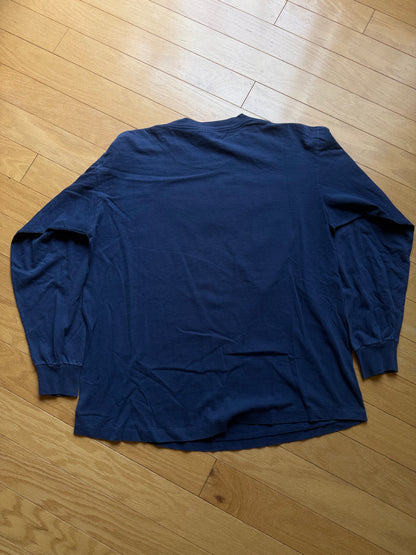 Vintage Debossed Trout Long Sleeve. Size L