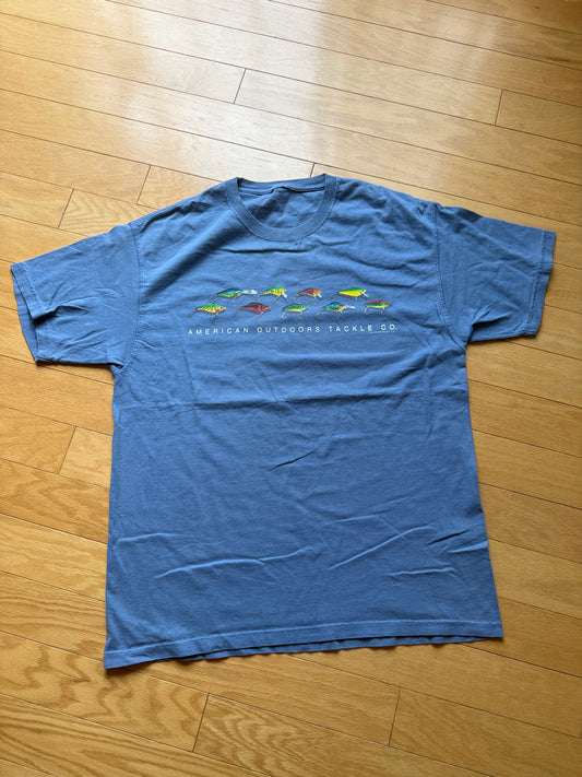 American Outdoors Tackle Co Tee. Size L