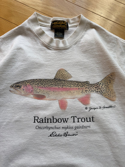 Vintage Eddie Bauer Joseph Tomelleri Rainbow Trout Tee