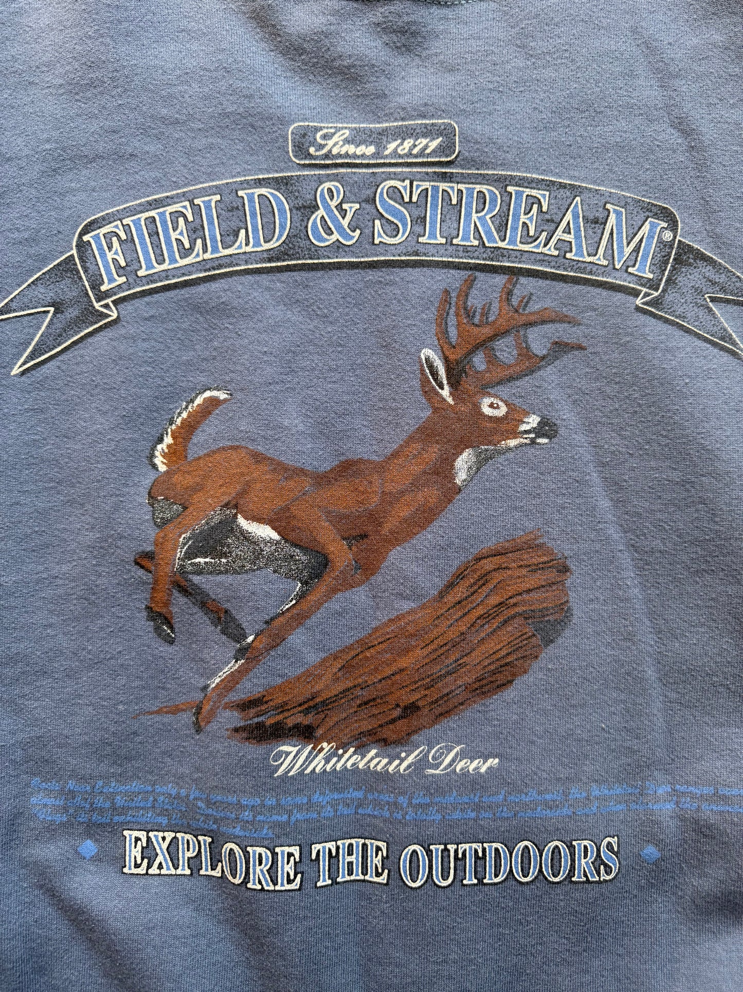 Vintage Field & Stream Buck Crew