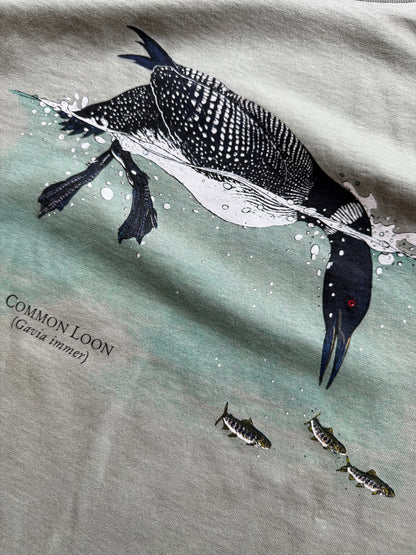 Vintage Alan James Robinson Loon Tee. Size S