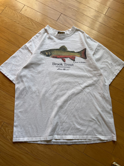 Vintage Eddie Bauer Joseph Tomelleri Brook Trout Tee