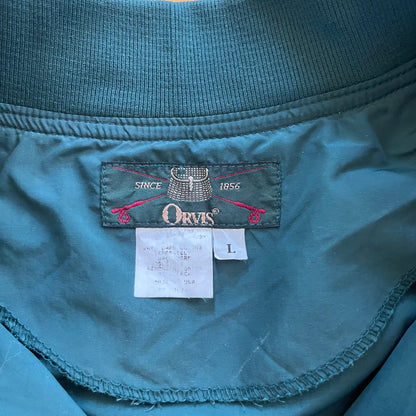 Vintage Orvis Green 1/4-Zip Pullover