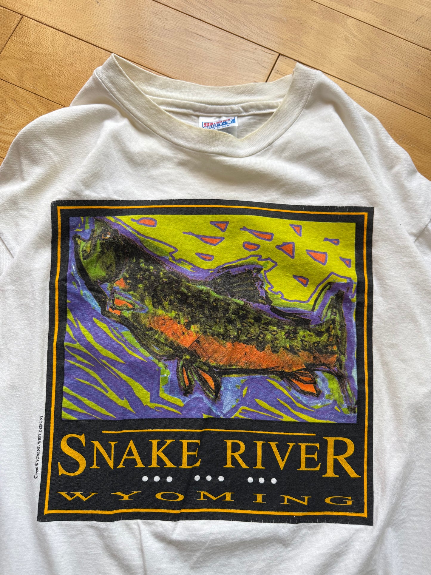Vintage Snake River Wyoming Tee
