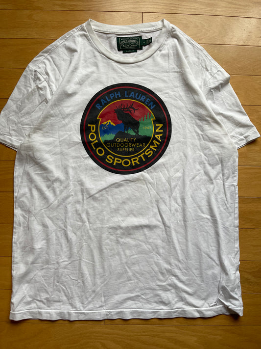 Vintage Polo Sportsman Elk Tee. Size XL