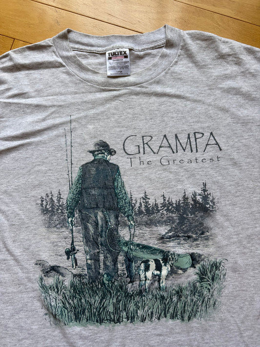 Vintage Grandpa The Greatest. Size L