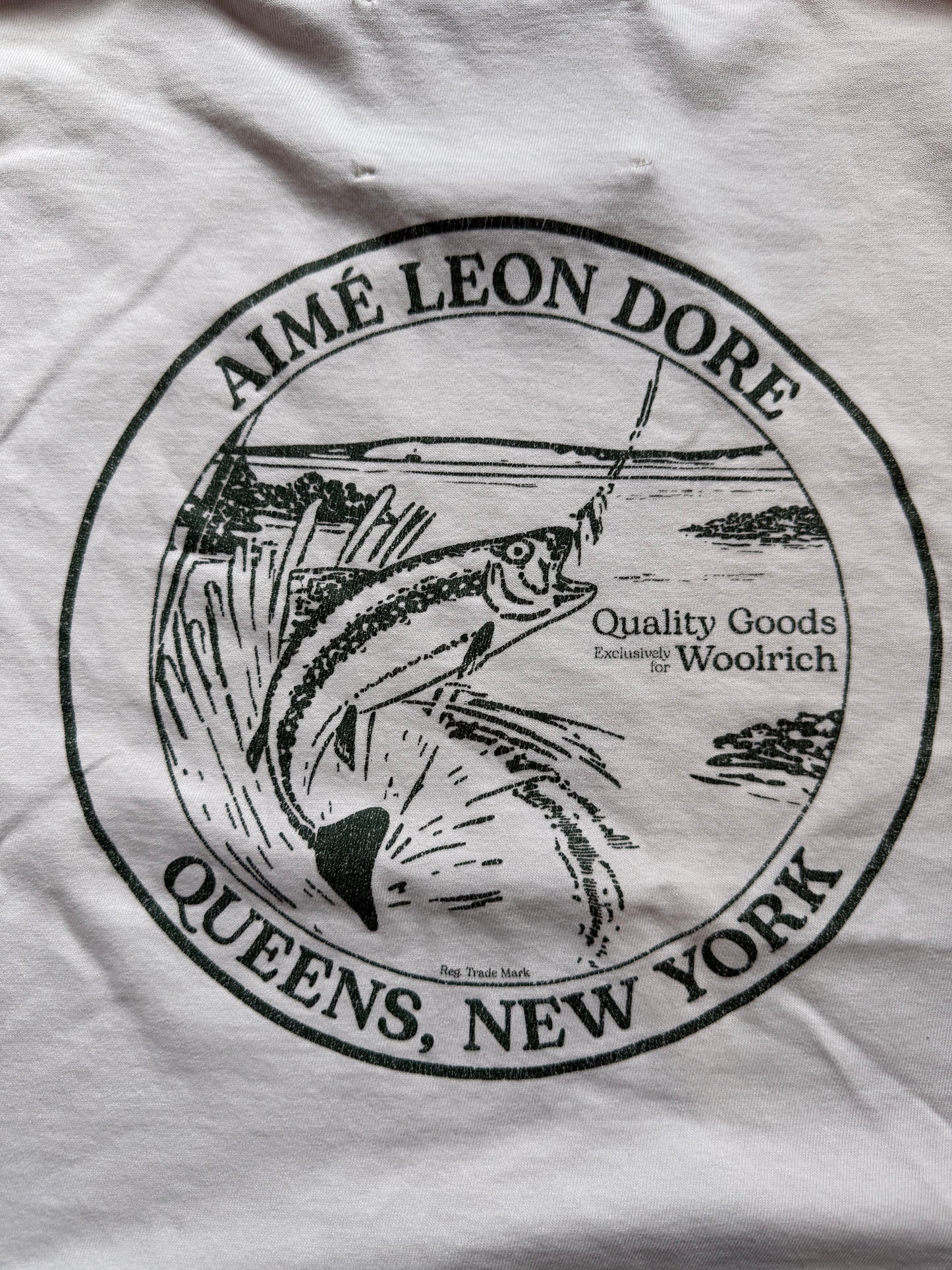 Aimé Leon Dore x Woolrich Tee. Size M