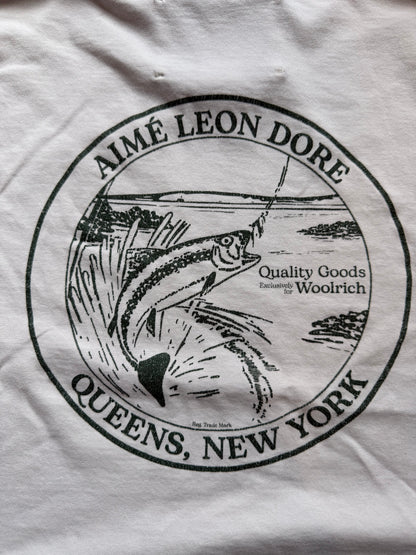 Aimé Leon Dore x Woolrich Tee. Size M