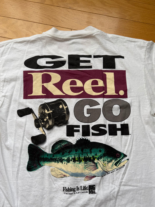 Vintage Get Reel Go Fish Tee