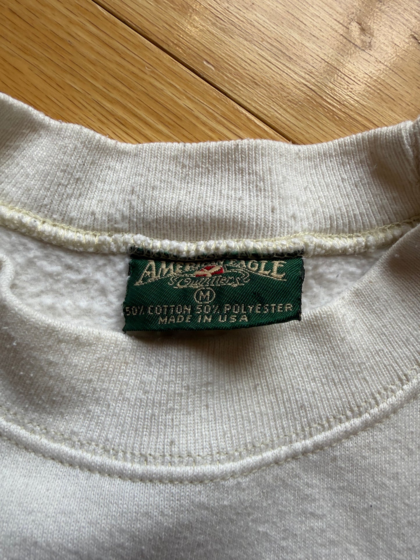 Vintage American Eagle Rod and Reel Sweatshirt. Size M