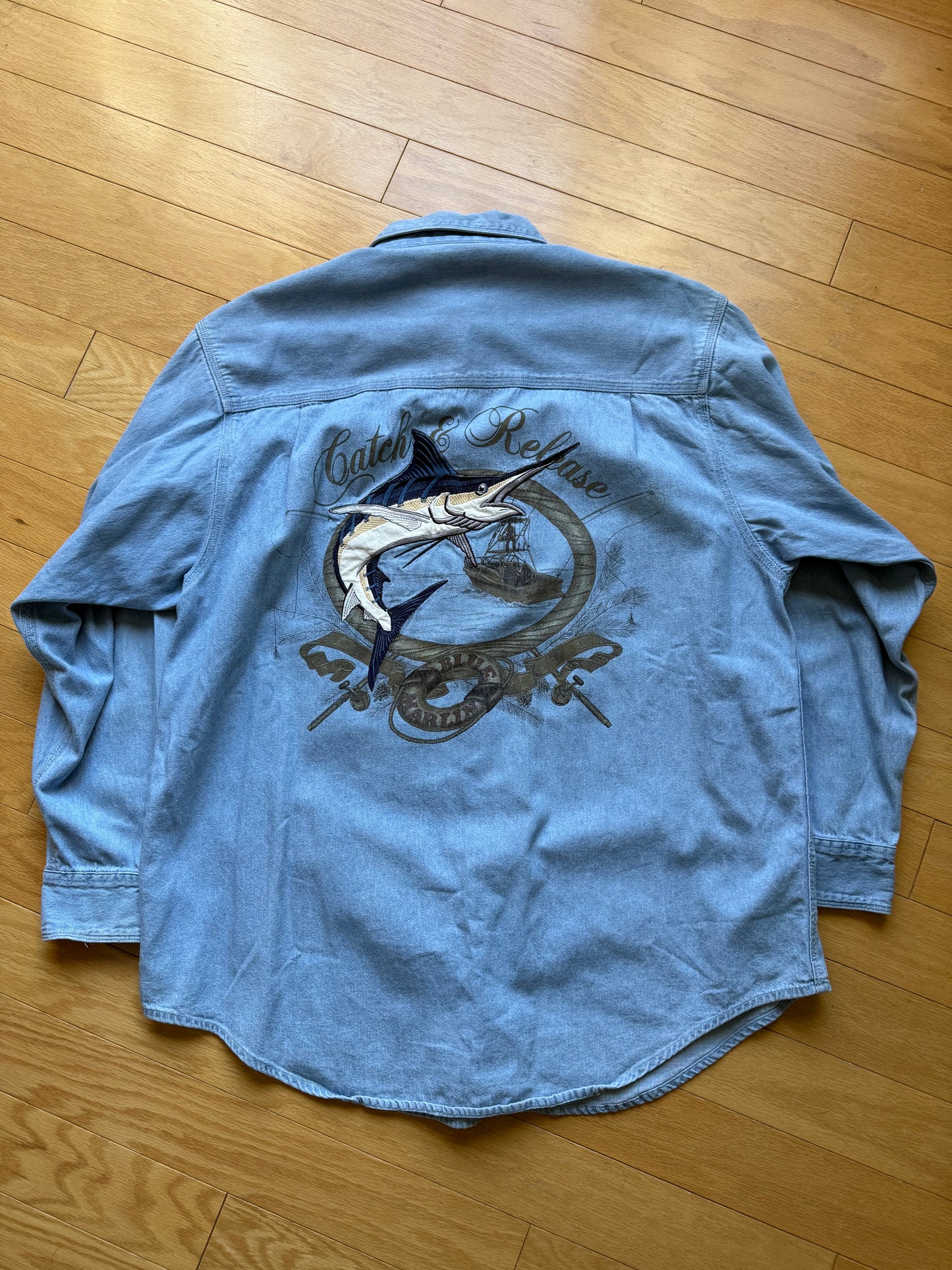 Vintage Showshoe Thompson Catch & Release Shirt
