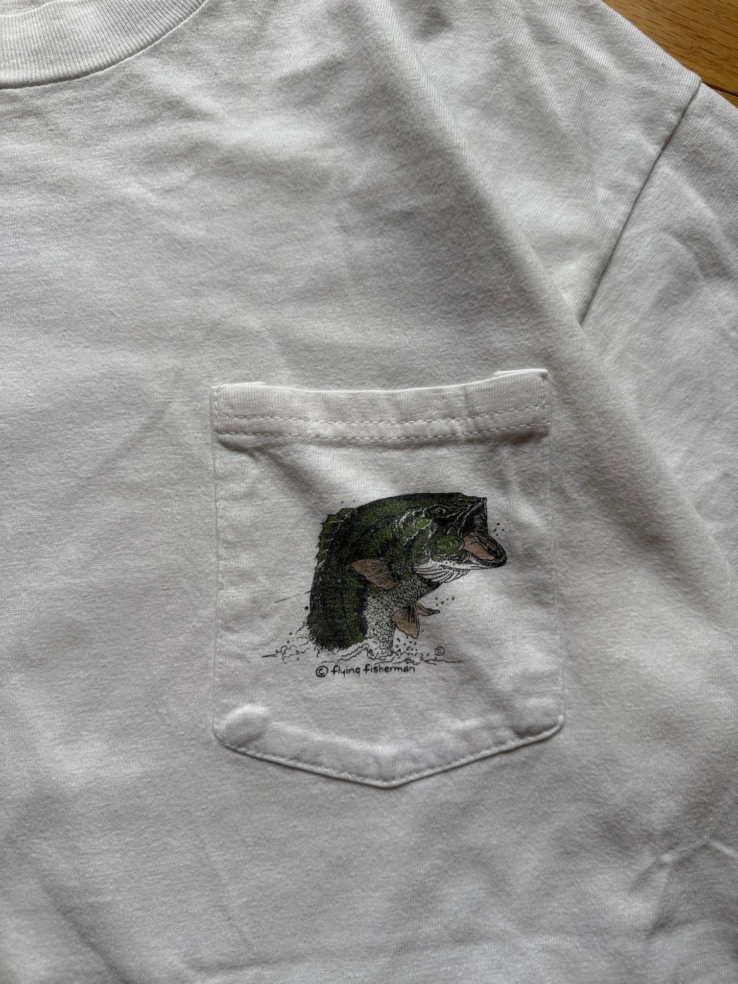 Vintage Bass Bass Bass Tee. Size L