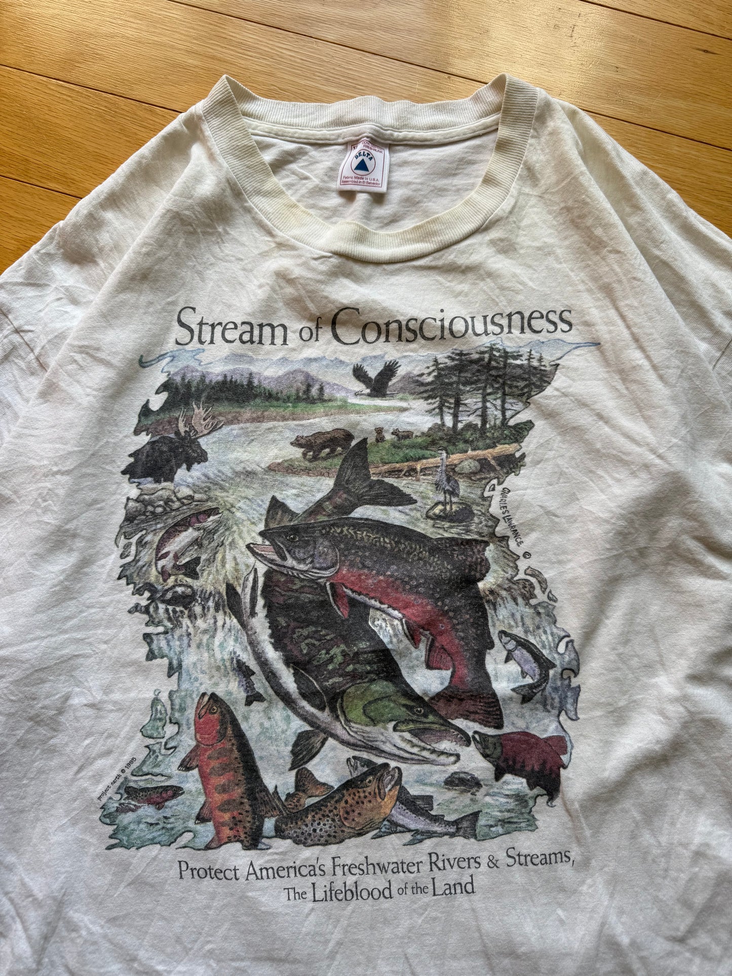 Vintage Stream of Consciousness Tee