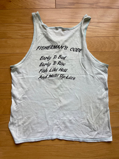 Vintage Caught Fisherman Tank