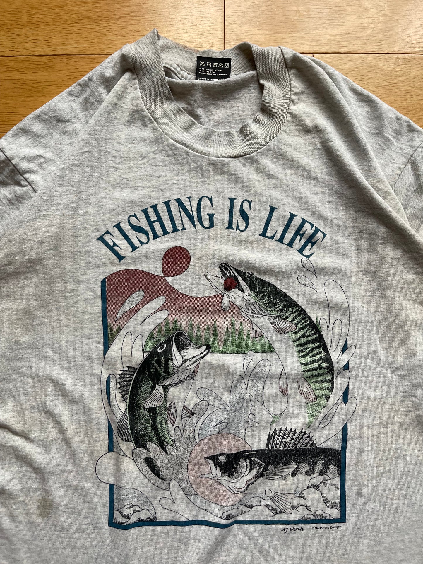 Vintage Fishing is Life Tee