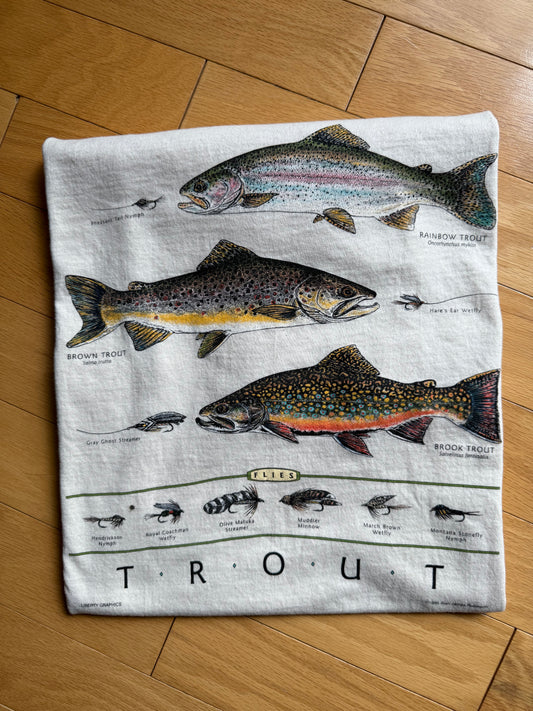 Vintage Liberty Graphics Alan James Robinson Trout Tee