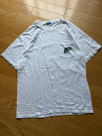 Vintage Bass Bass Bass Tee. Size L