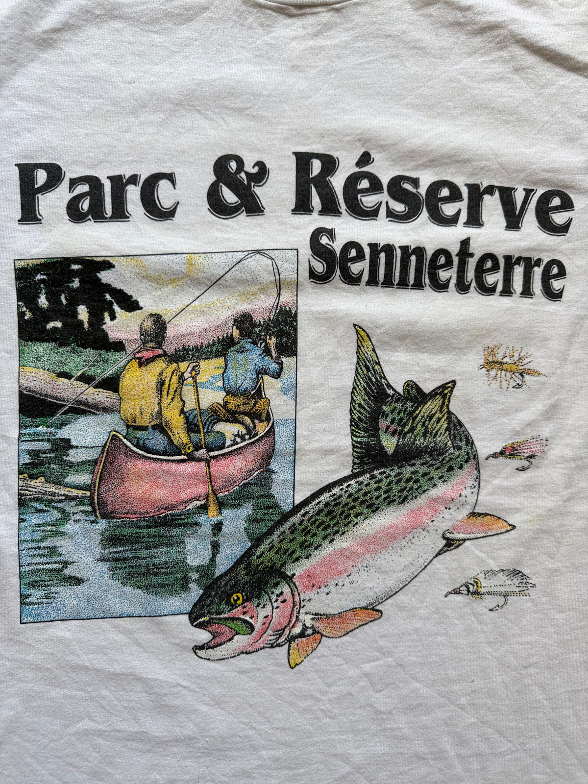 Vintage Canada Parc & Reserve Senneterre Tee. Size L