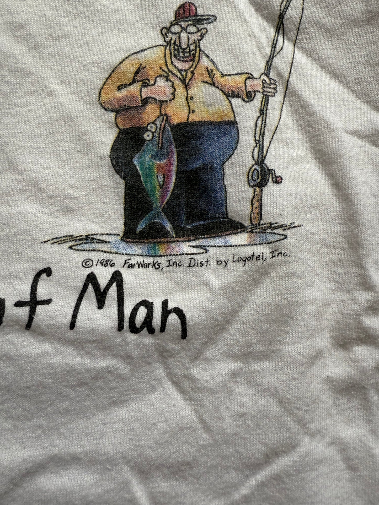 Vintage Far Side Comics The Evolution of Man Tee