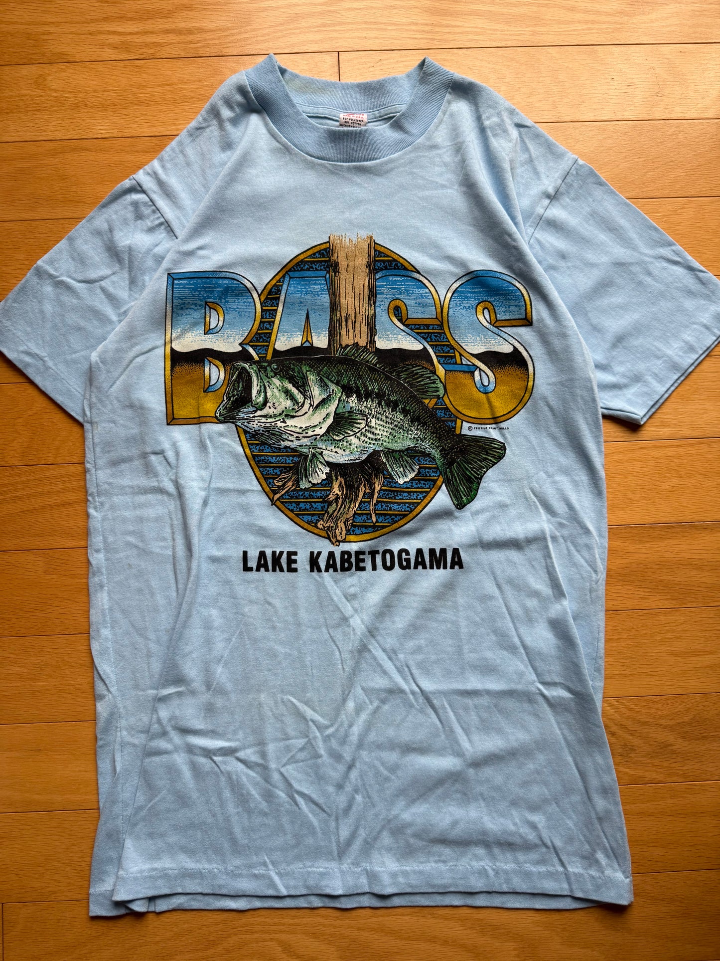 Vintage Lake Kabetogama Bass Tee