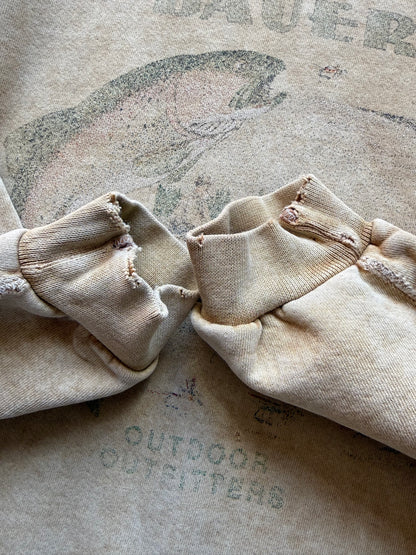 Vintage Eddie Bauer Faded Trout Sweatshirt