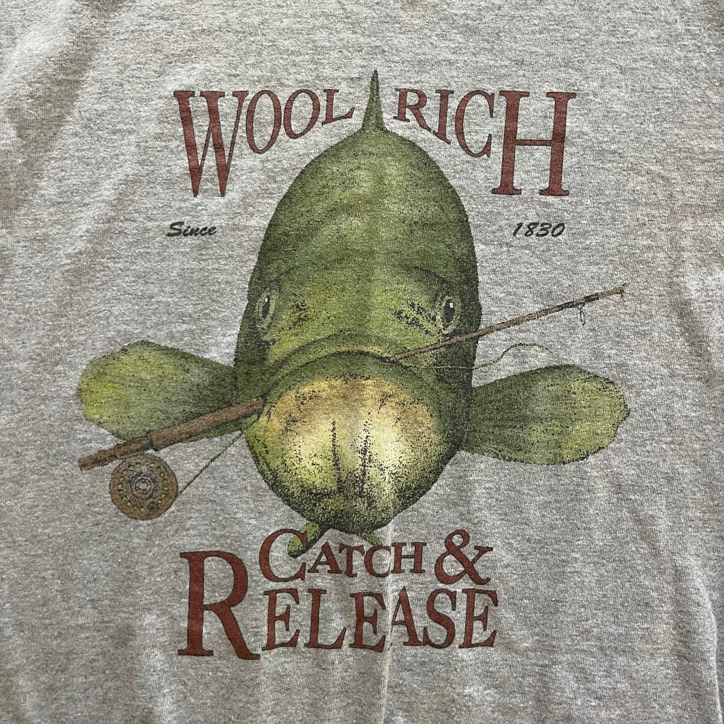 Vintage Woolrich Catch & Release Tee