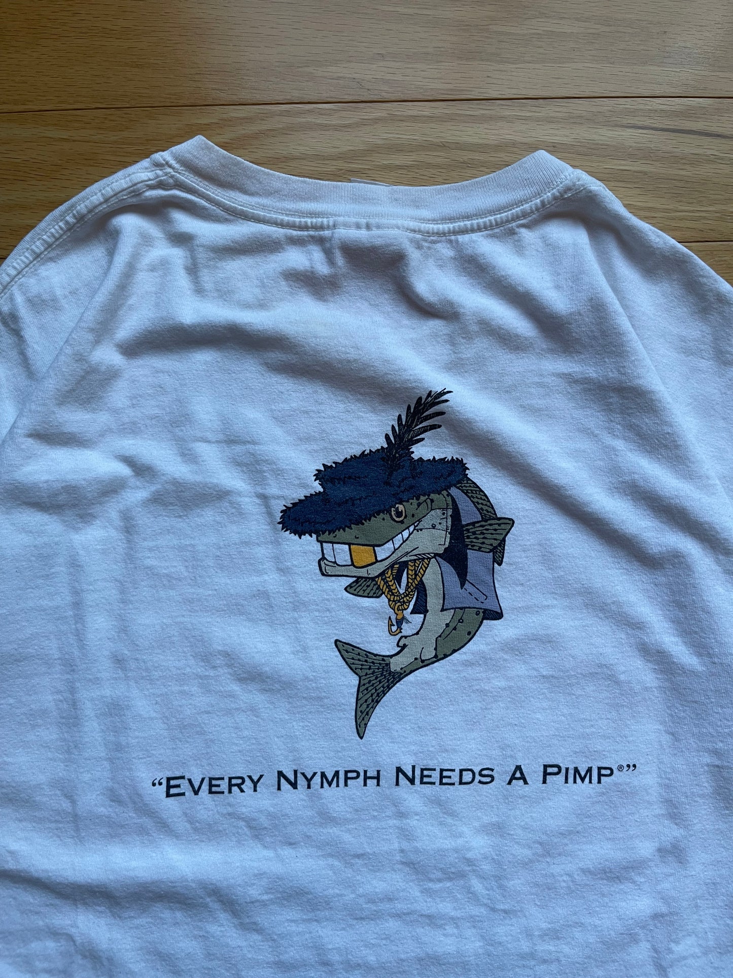 Vintage Every Nymph Needs A Pimp Tee