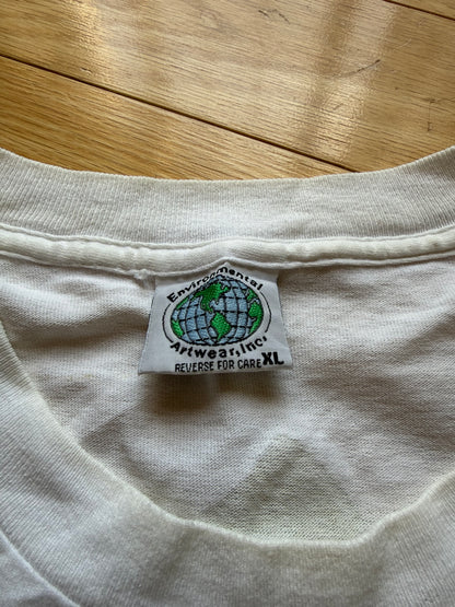 Vintage Environmental Artwear "Fresh Water Lightning" Tee. Size XL
