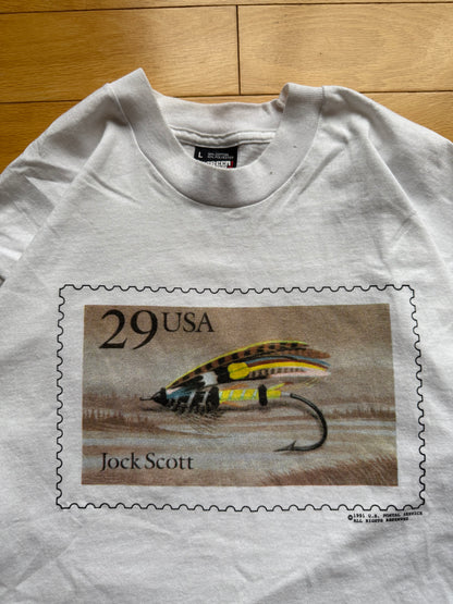 Vintage Jock Scott Fly Stamp Tee
