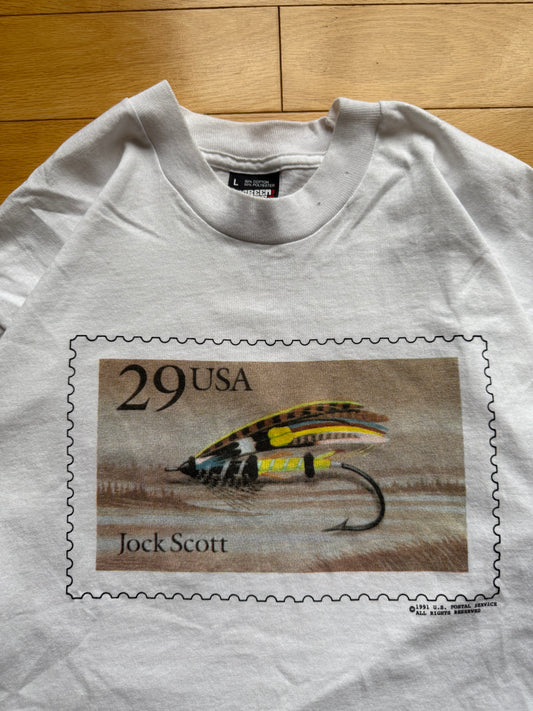 Vintage Jock Scott Fly Stamp Tee