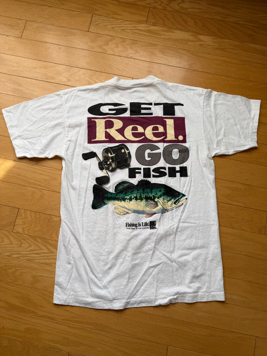 Vintage Get Reel Go Fish Tee