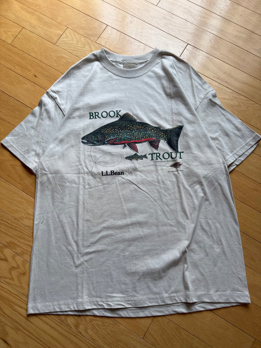 Vintage L.L. Bean Brook Trout Tee. Size XL