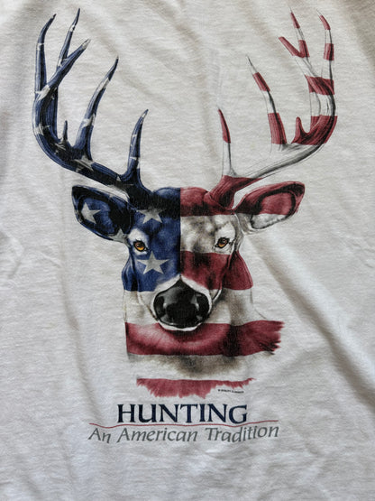 Vintage Hunting American Tradition Tee. Size XL