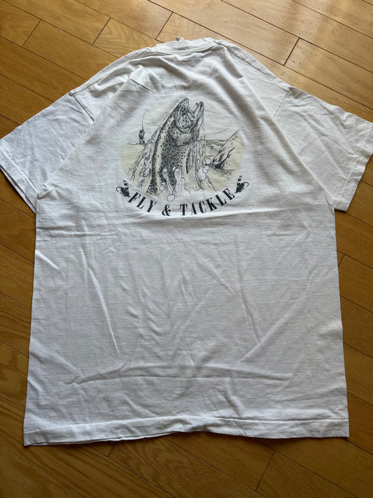 Vintage Del Sol Fly and Tackle Tee. Size XL