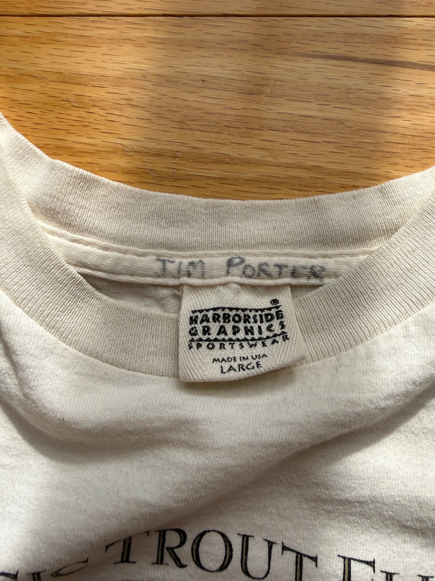 Vintage Harborside Graphics Classic Flies Tee