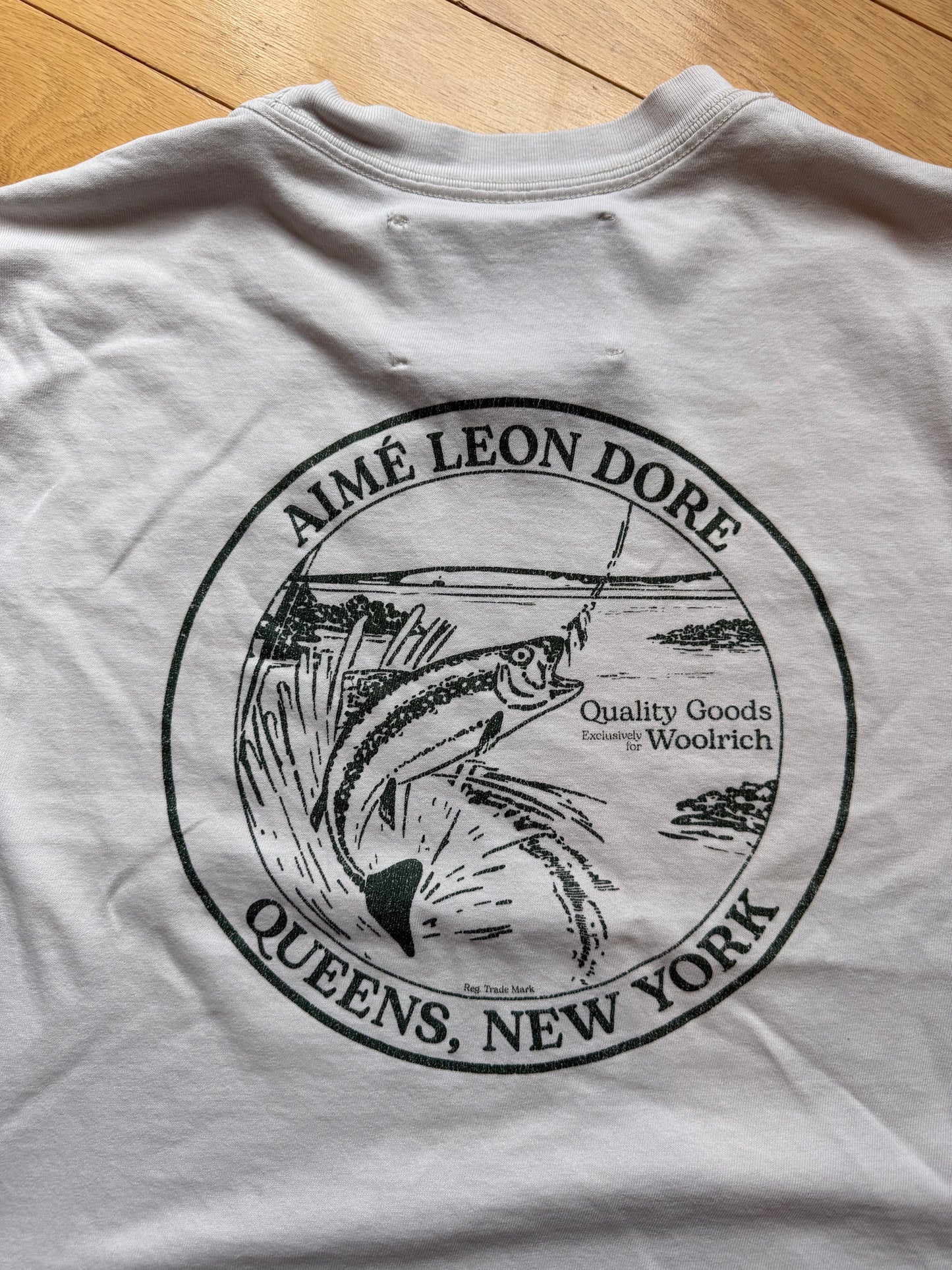 Aimé Leon Dore x Woolrich Tee. Size M