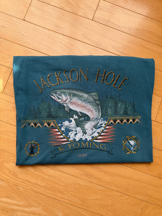 Vintage Jackson Hole Trout Tee
