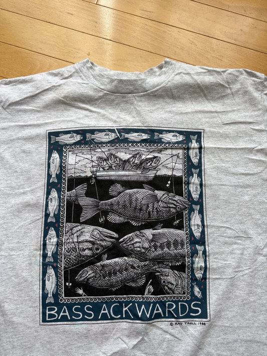 Vintage Ray Troll Test Print Tee. Size XL