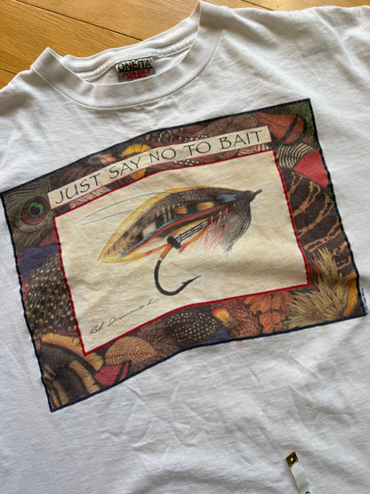 Vintage Peggy Murray Just Say No To Bait Tee