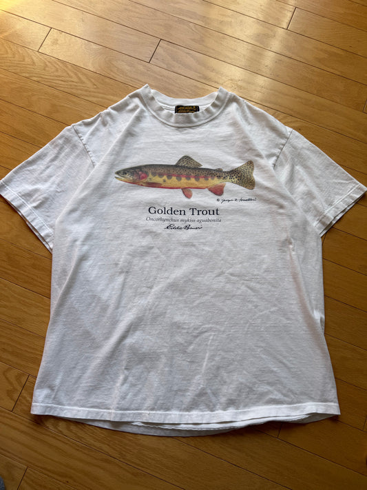 Vintage Eddie Bauer Joseph Tomelleri Golden Trout Tee