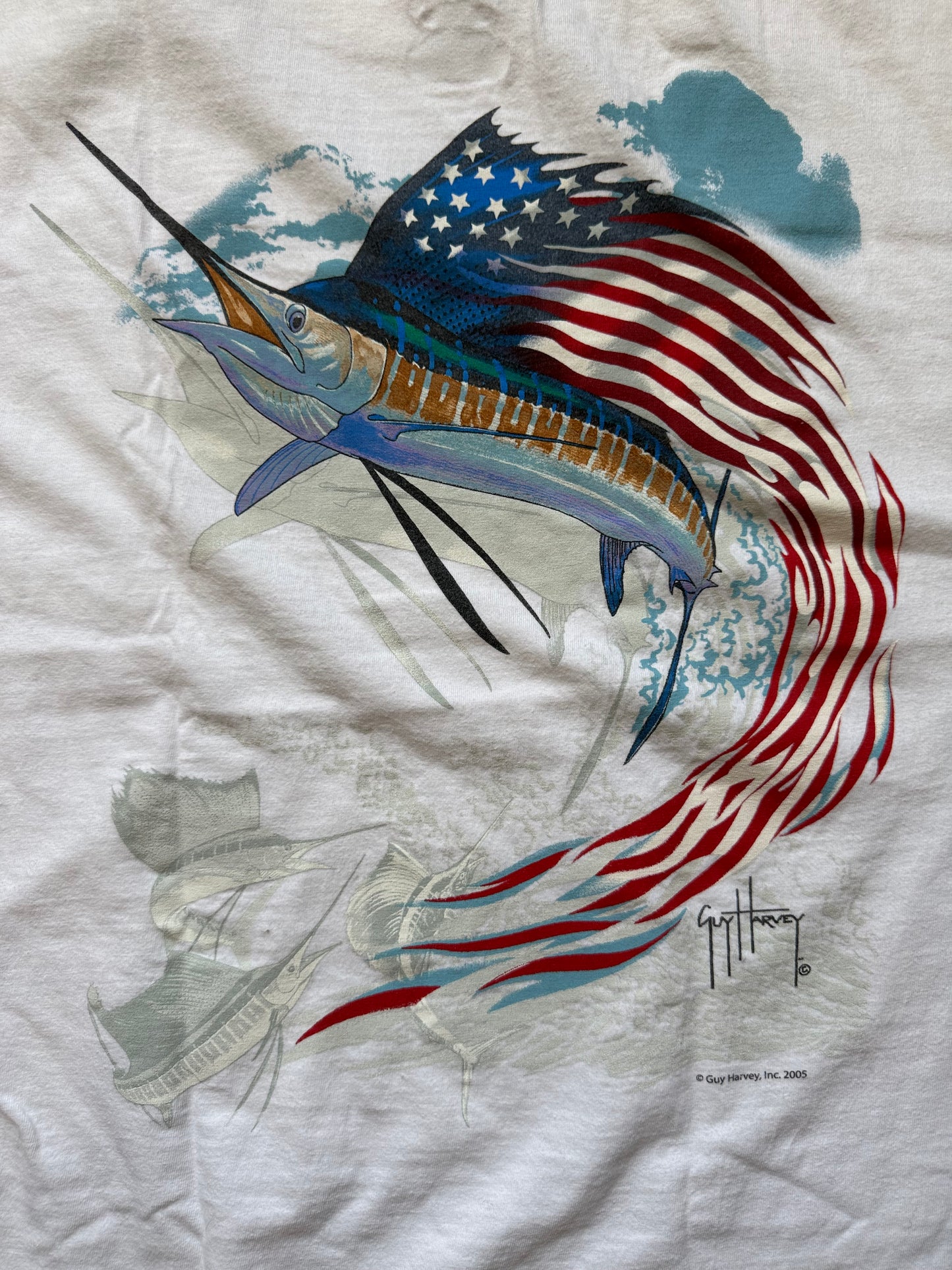 Vintage Guy Harvey USA Sailfish Tee