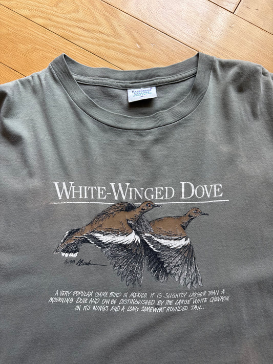 Vintage Harborside Graphics White-Winged Dove Tee. Size XL