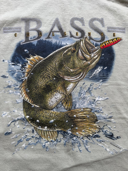 Vintage Bass Challenge Tee. Size L