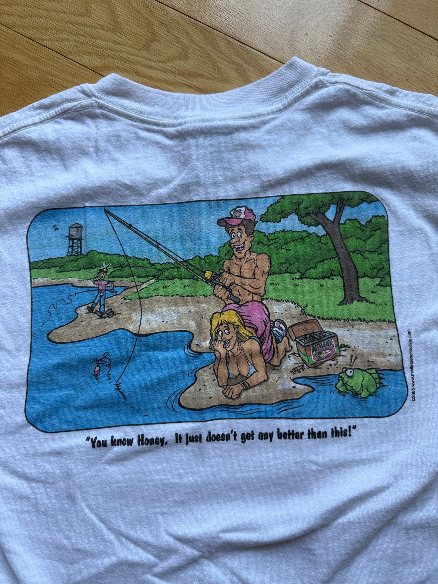 Vintage It Doesn't Get Better Tee. Size S