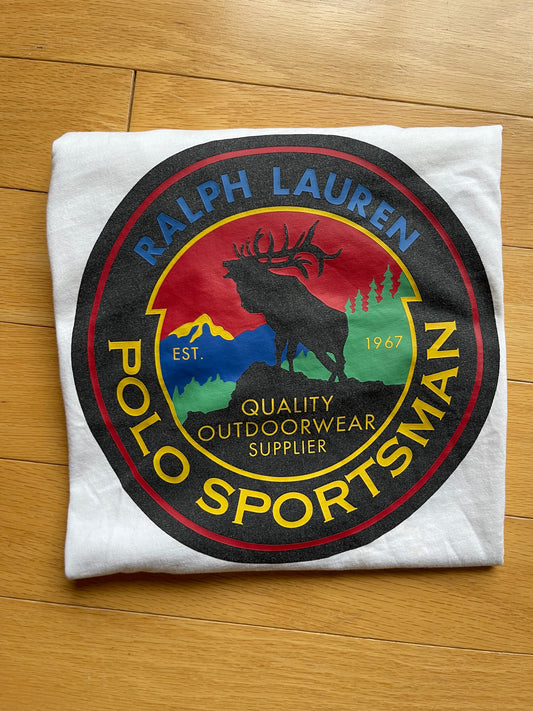 Vintage Polo Sportsman Elk Tee. Size XL