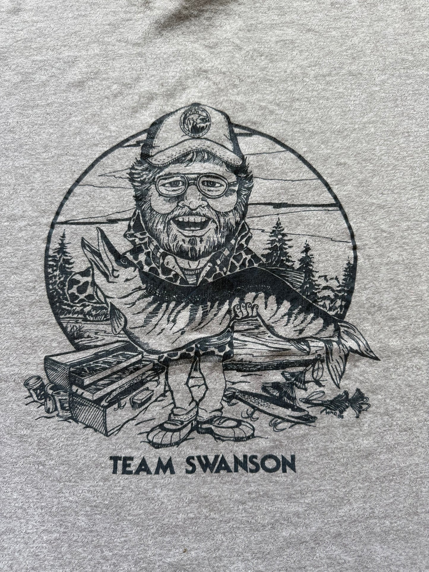 Vintage Team Swanson Tee. Size XXL