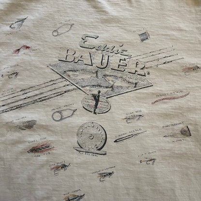 Vintage Eddie Bauer Fly Tackle Long Sleeve Tee