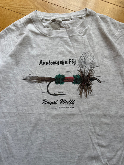 Vintage Anatomy of a Royal Wulff Tee. Size XL