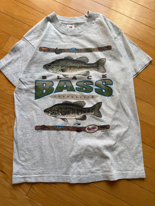 Vintage Red Tail Black Bass Tee