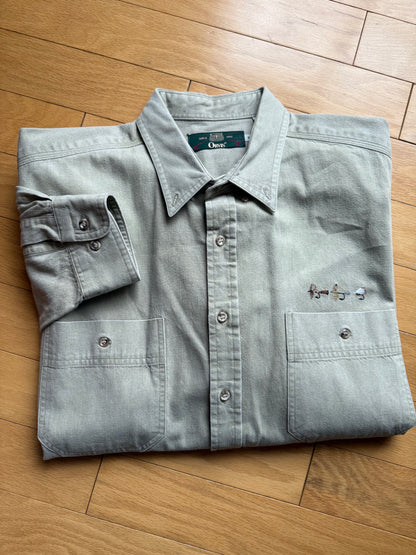 Vintage Orvis Fly Embroidered Shirt